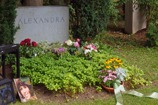 Grabstätte Alexandras und ihrer Eltern