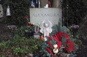 Alexandras Grabstätte