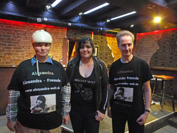 Franziska Ohme mit Sabine Strzeletzki und Thomas Stoye